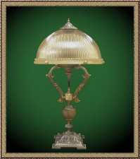 Настольная лампа ННБ21-3х60-031 Амато/патина